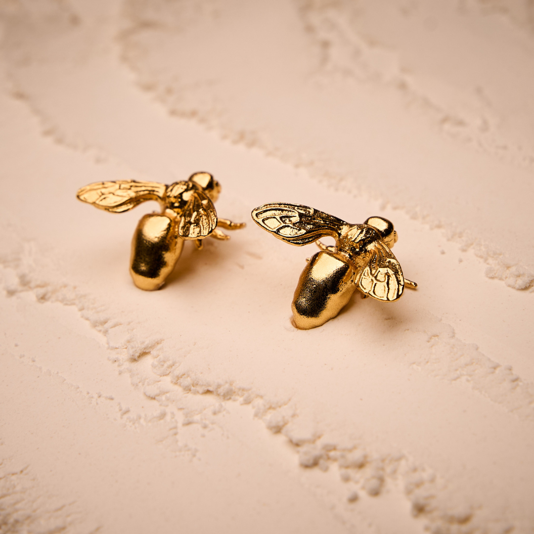 Aretes Abeja reina