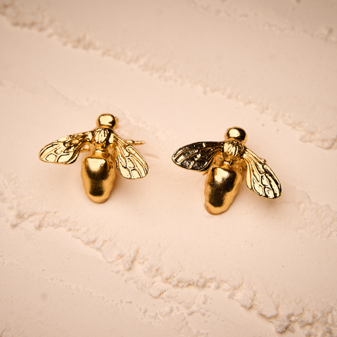 Aretes Abeja reina