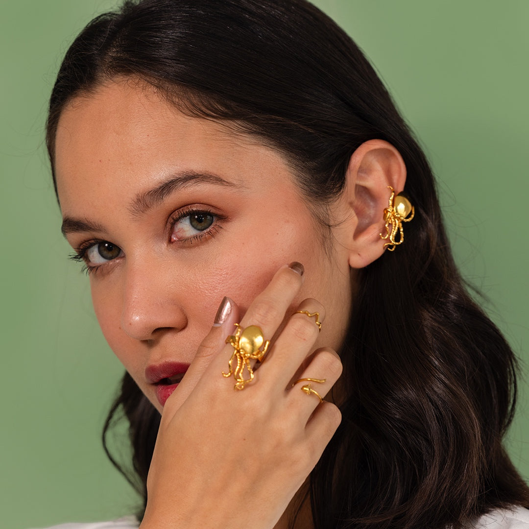 Ear Cuff Pulpo