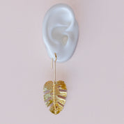 Aretes Hoja Balazo