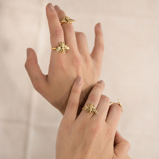 Anillo abeja pequeño