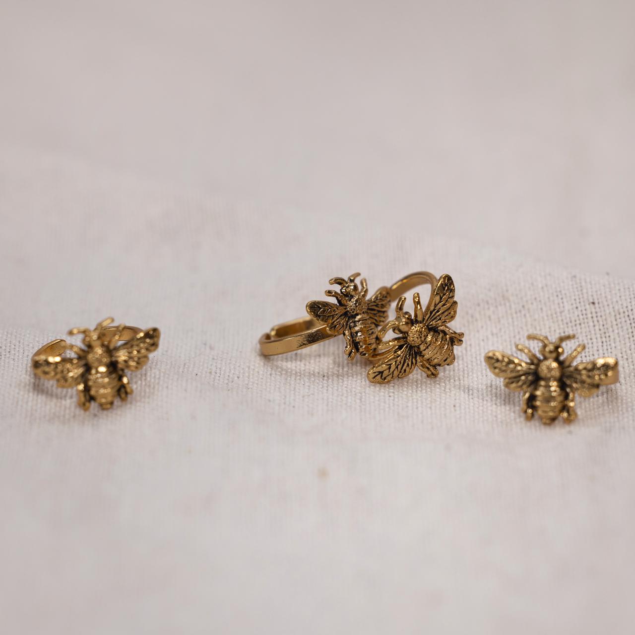 Anillo abeja pequeño
