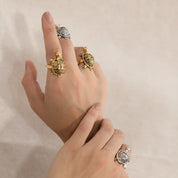 Anillo tortuga grande